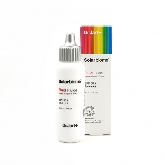 DR.JART+ Solarbiome Fluid SPF50+ PA++++ 50ml - солнцезащитный флюид