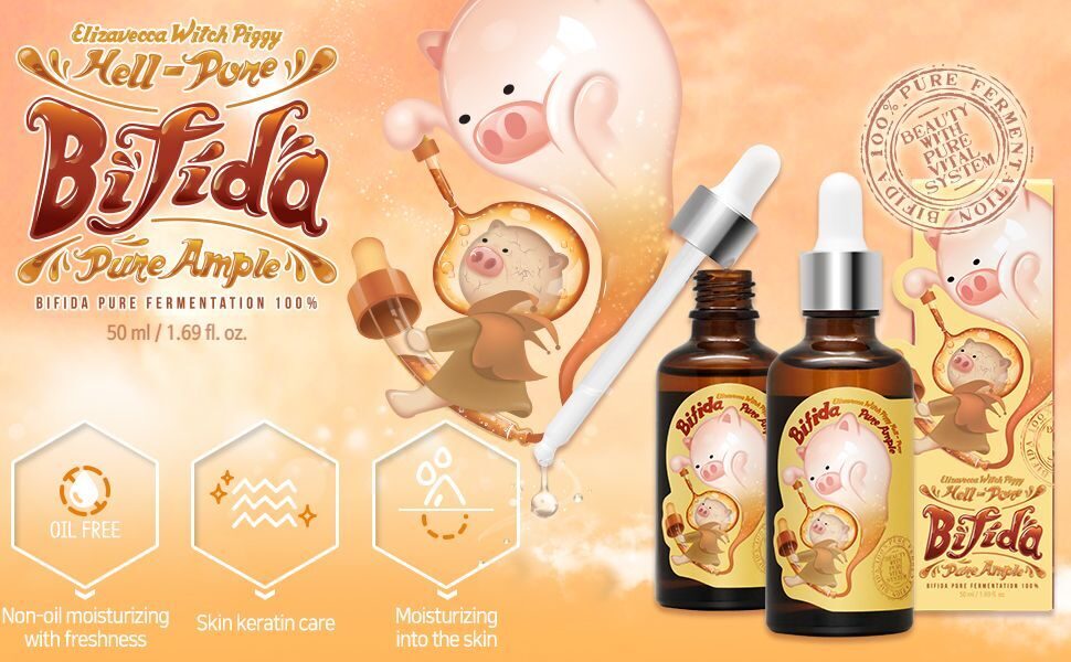 [Elizavecca] Антивозрастная сыворотка со 100% экстрактом лизата бифидобактерий Elizavecca Milky Piggy Bifida 100%