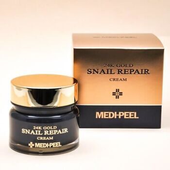 [MEDIPEEL] Luxury 24K Gold Snail Cream премиум-крем с золотом и муцином улитки 50мл