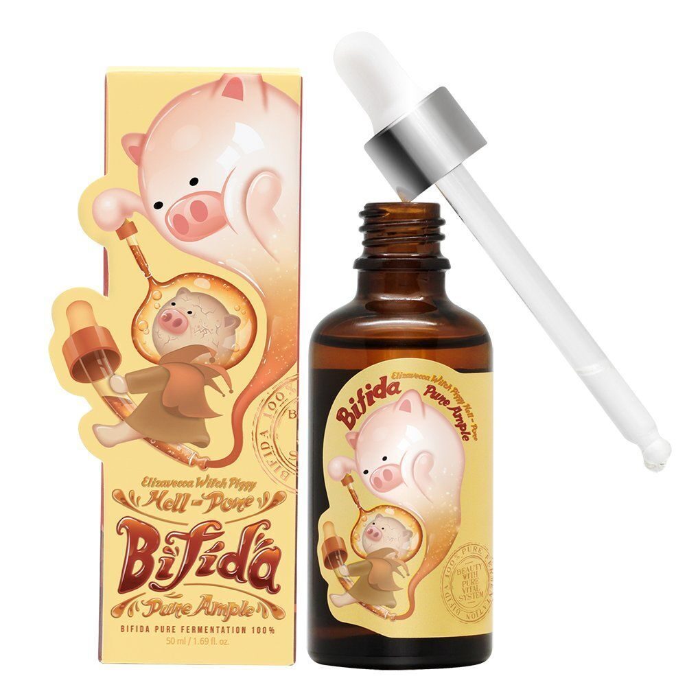 [Elizavecca] Антивозрастная сыворотка со 100% экстрактом лизата бифидобактерий Elizavecca Milky Piggy Bifida 100%